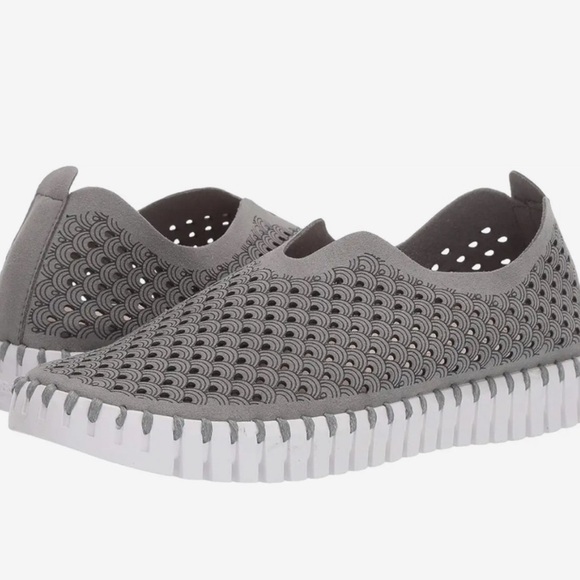 Ilse Jacobsen Shoes - Ilse Jacobsen Tulip 139 Shoe 40 Gray Perforated